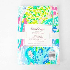 NEW Lilly Pulitzer Mermaids Cove Pillowcase